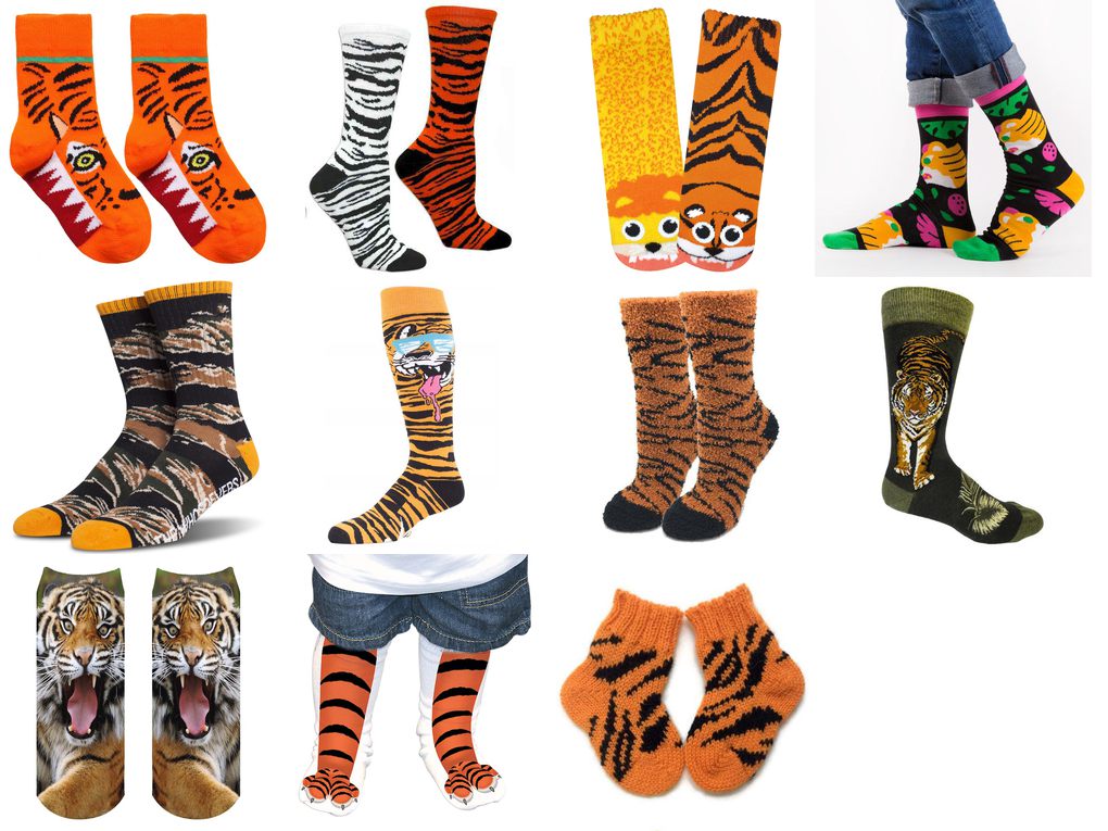 tiger socks